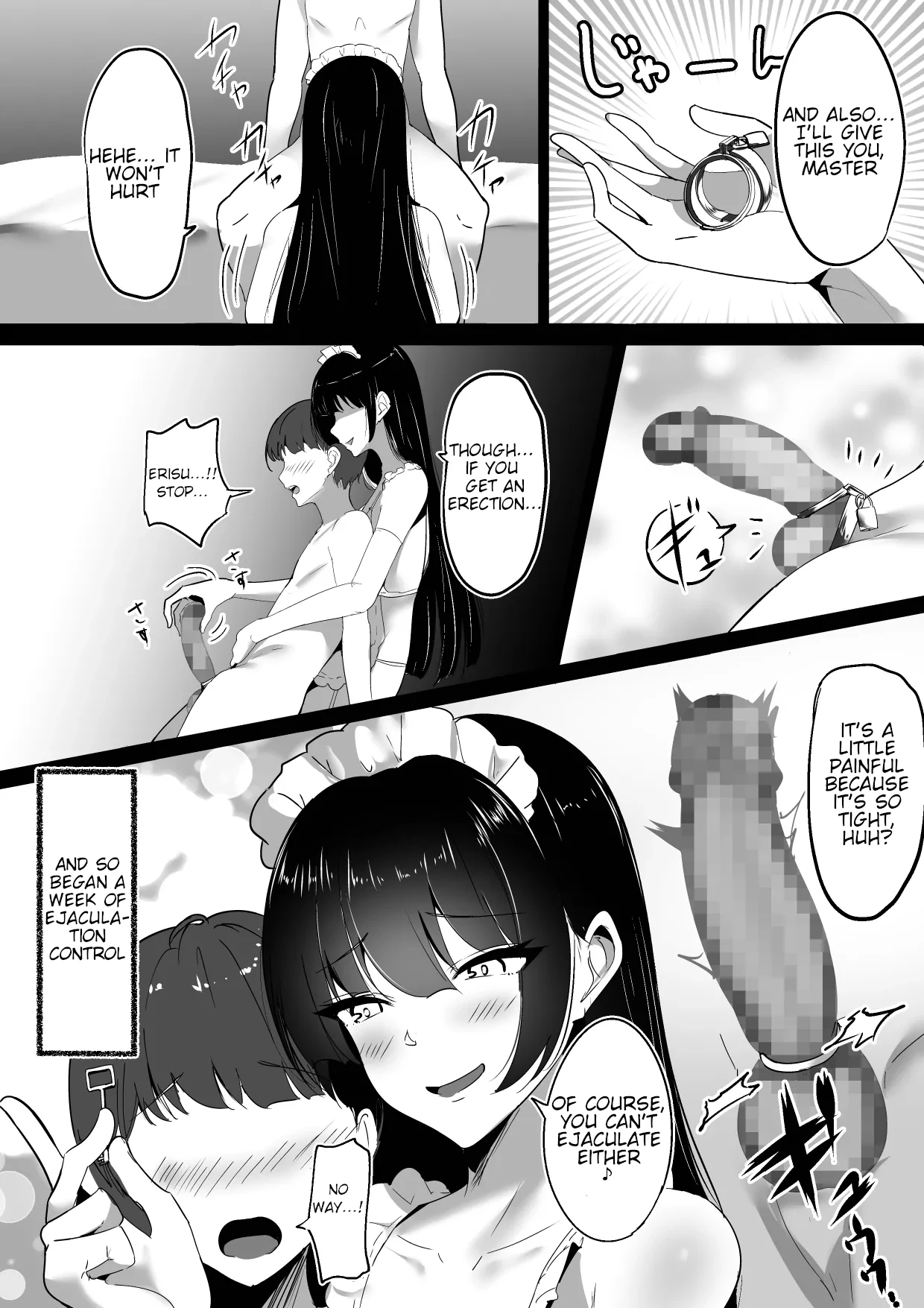 Hentai Manga Comic-My Personal Maid Loves Ejaculation Control-Read-5